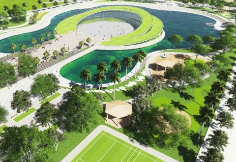 Thiết kế và thi công công trình cây xanh Long An