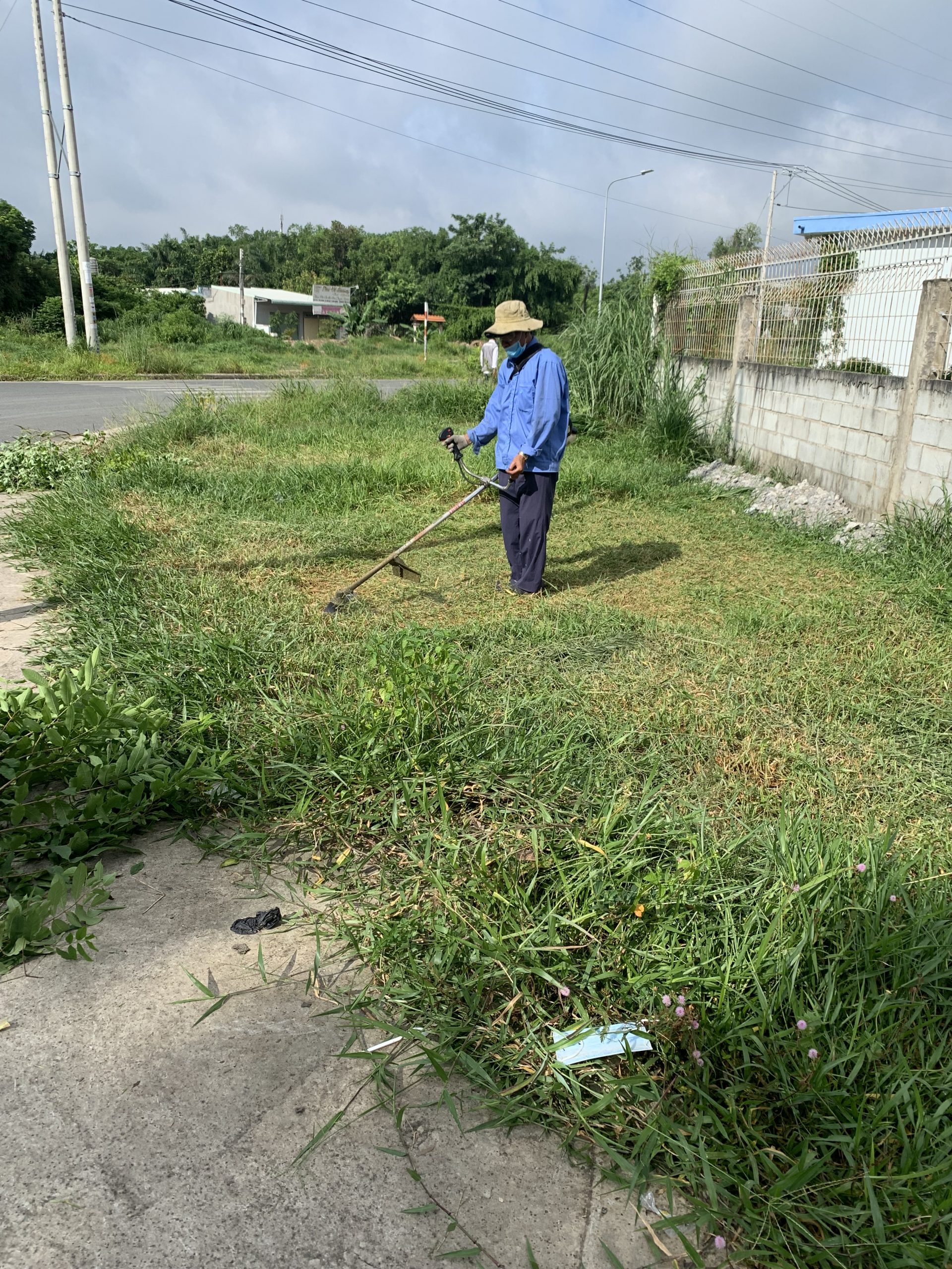 Lộc Nguyên - Dịch vụ phát cỏ hoang ở Tân An Long An uy tín chất lượng