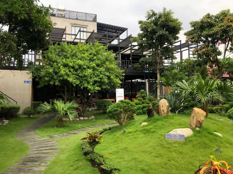 thi công tiểu cảnh sân vườn tại Bến Lức