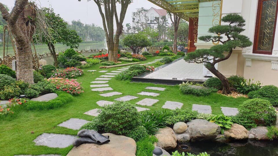 Thi công cảnh quan sân vườn tại Bình Thạnh