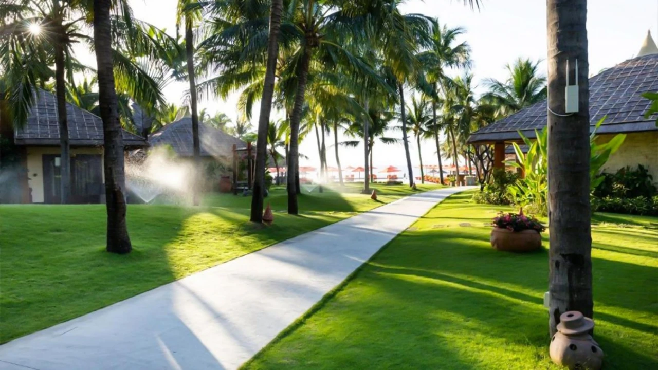 Thi công cảnh quan resort nghỉ dưỡng
